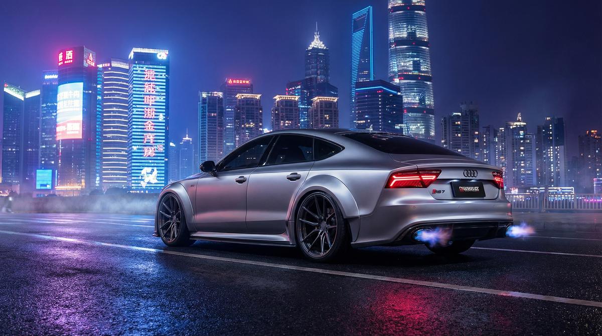 17c一起草-奥迪RS7改装视频